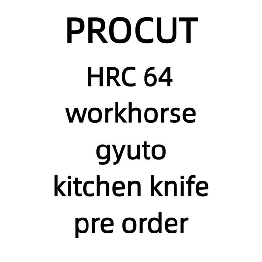 PROCUT KU MONO gyuto workhorse